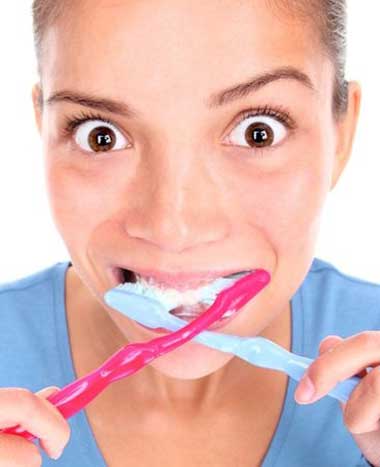 Hard toothbrushes are not for you...or anyone!
